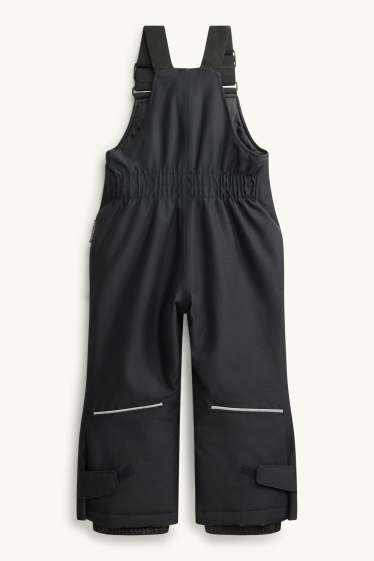 Enfants garçons - Pantalon de ski - imperméable - noir