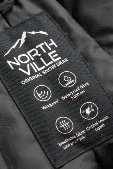 Enfants garçons - Pantalon de ski - imperméable - noir