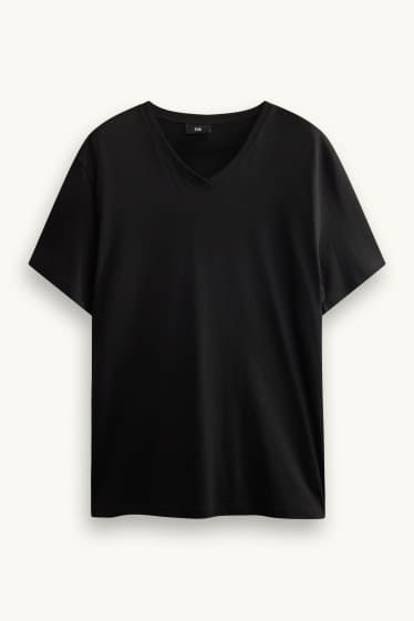 Herren - T-Shirt - Regular Fit - schwarz