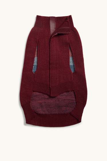 Unisexe - Mini Me - pull de Noël pour chien - bordeaux