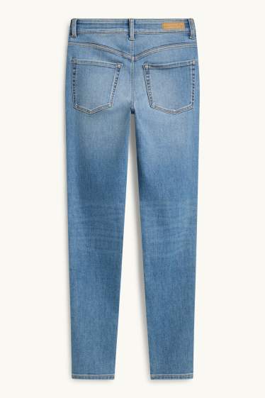 Femmes - Skinny jean - mid waist - jean galbant - LYCRA® ADAPTIV Fiber - jean bleu