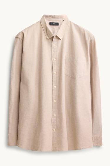Hommes - Chemise - beige