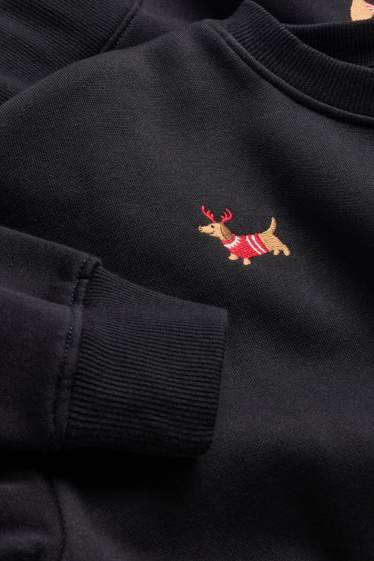 Damen - Sweatshirt - schwarz