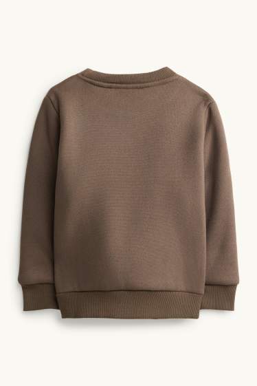Enfants garçons - Dinosaure - sweat - marron