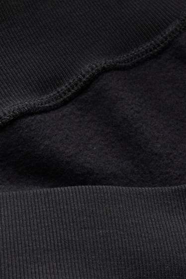 Men - Oversized hoodie - black