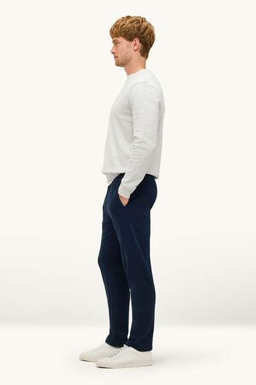 Heren - Joggingbroek - donkerblauw
