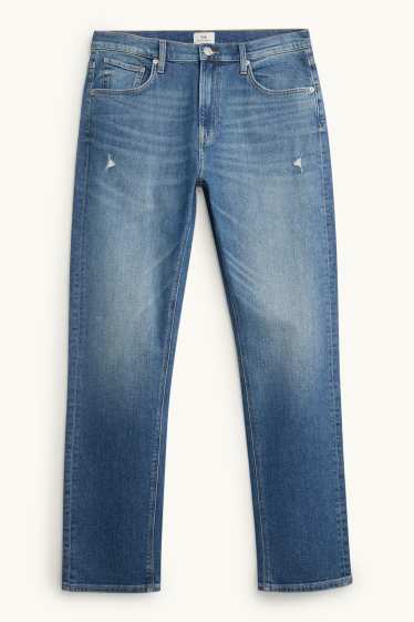 Bărbați - Straight jeans - denim-albastru