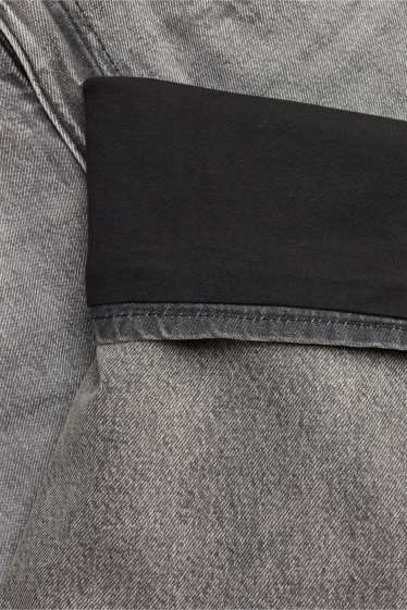 Children Boys - Skater jeans - thermal jeans - denim-gray