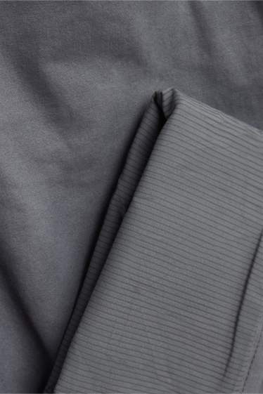 Hommes - Pantalon chaud - regular fit - gris