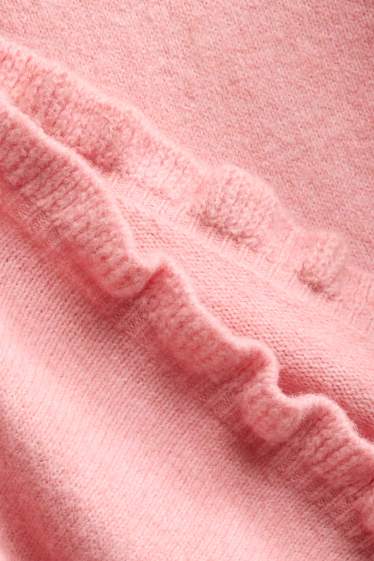 Femmes - Pull - rose tendre