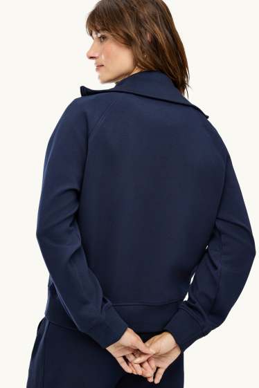 Damen - Sweatshirt - dunkelblau