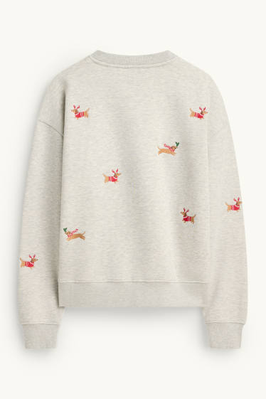 Femmes - Sweat - gris clair