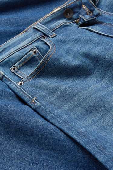 Dames - Wide leg jeans - high waist - LYCRA® ADAPTIV-vezels - jeansblauw