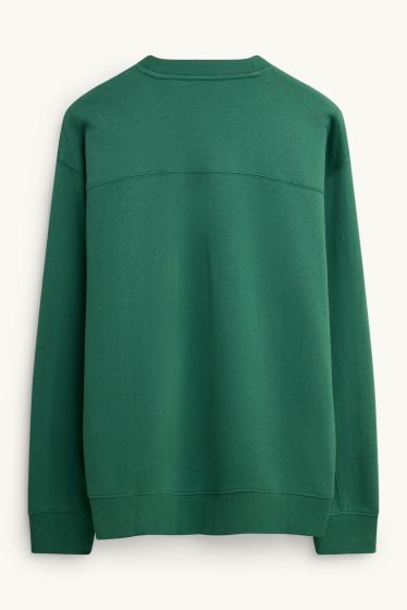 Men - Oversized sweatshirt - green