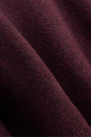 Bambine - Maglione a dolcevita - bordeaux