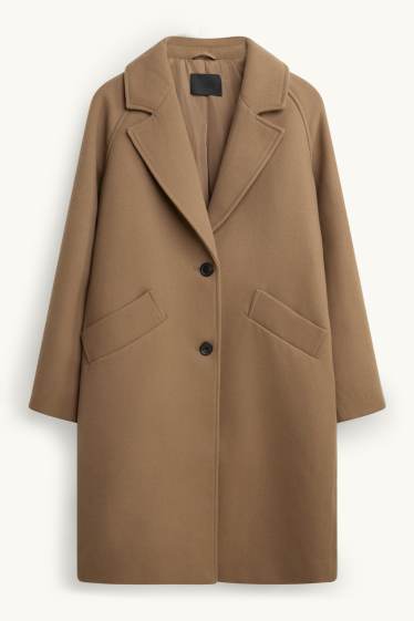 Dames - Mantel - beige
