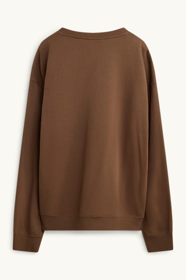 Men - Sweatshirt - brown