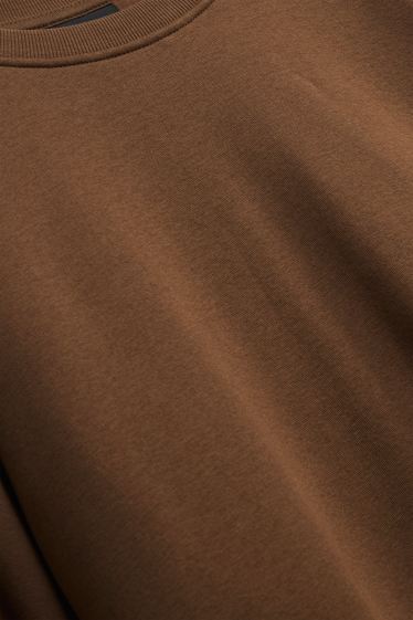 Men - Sweatshirt - brown