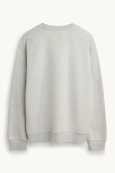 Herren - Sweatshirt - Relaxed Fit - Chevrolet - hellgrau-melange