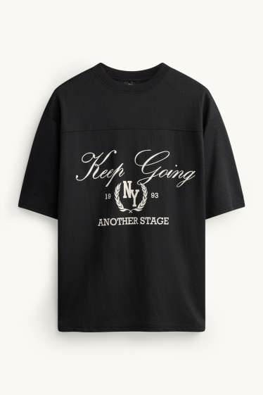 Men - T-shirt - black