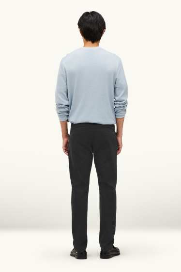 Herren - Chino - Slim Fit - schwarz
