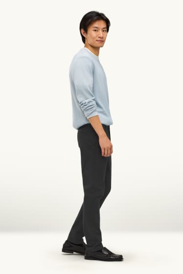Herren - Chino - Slim Fit - schwarz