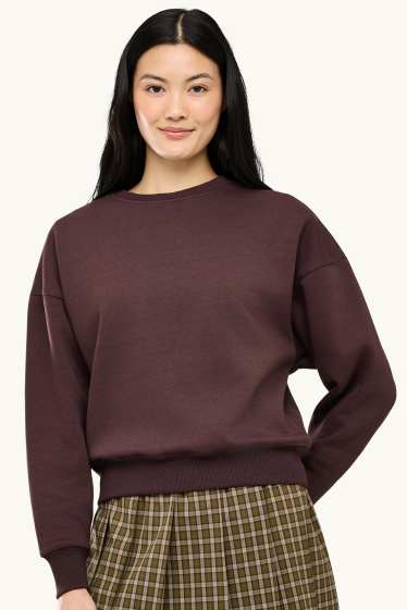 Femmes - Sweat - bordeaux