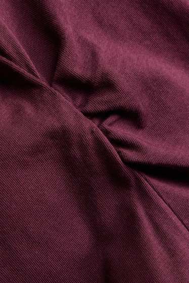 Damen - T-Shirt - Slim Fit - bordeaux