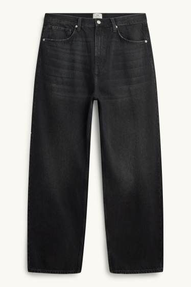 Uomo - Baggy jeans - nero