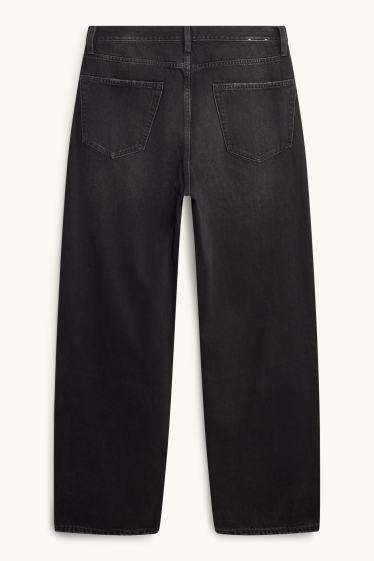 Uomo - Baggy jeans - nero