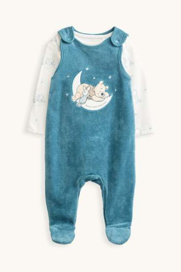Baby: jongens - Winnie de Poeh - boxpakjeset - 2-delig - blauw / wit
