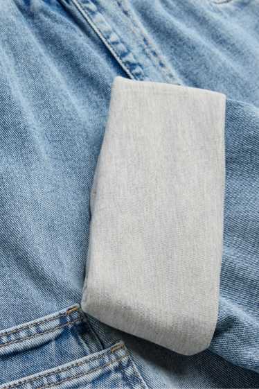 Children Boys - Cargo jeans - thermal jeans - denim-light blue