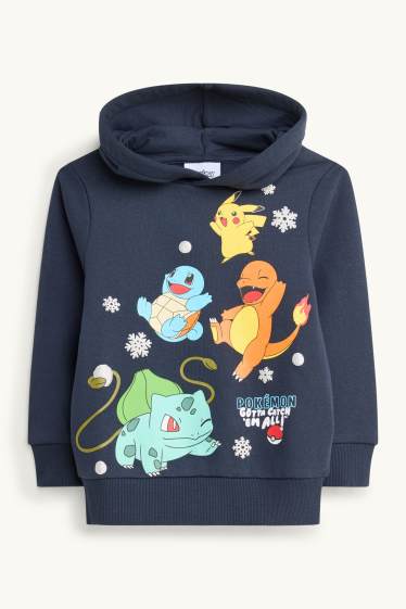 Kinder Buben - Pokémon - Hoodie - dunkelblau