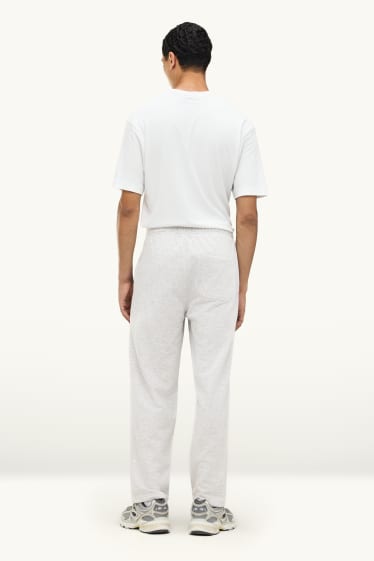 Men - Joggers - light gray-melange