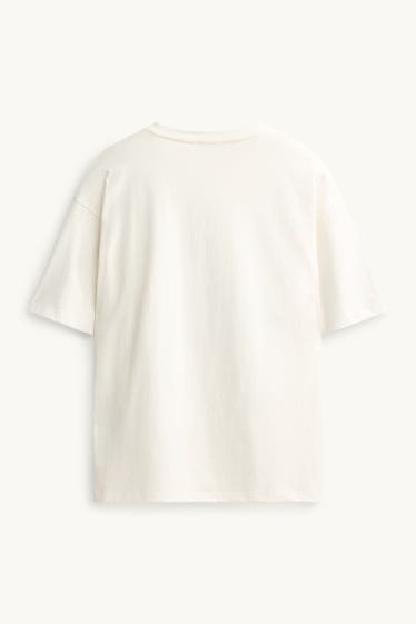 Femmes - T-shirt - crème