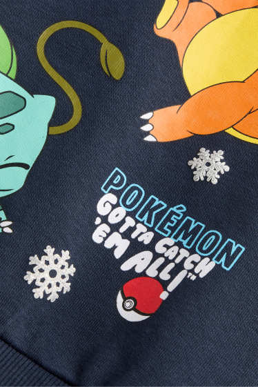 Kinder Buben - Pokémon - Hoodie - dunkelblau