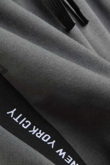 Children Boys - Joggers - gray / black