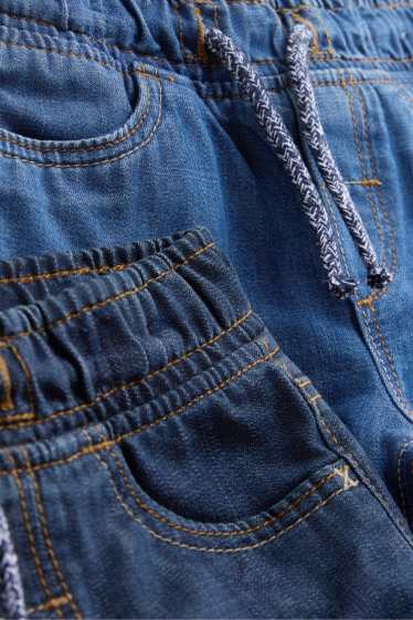 Enfants garçons - Lot de 2 - slim jean - jeans chauds - jean bleu