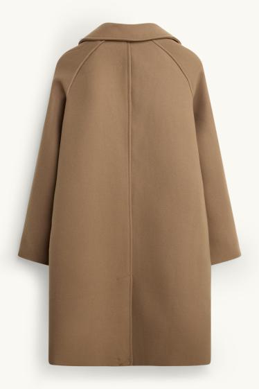 Dames - Mantel - beige