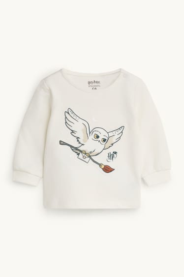 Unisex - Harry Potter - pijama bebeluși - 2 piese - alb