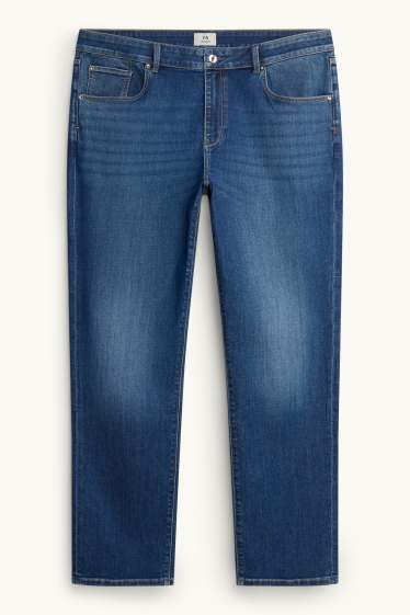 Femmes - Straight jean - mid waist - LYCRA® - jean bleu