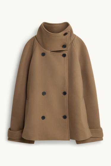 Damen - Jacke - hellbraun