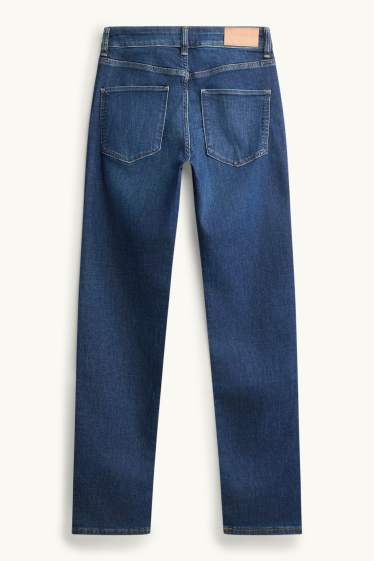 Dona - Straight Jeans - mid waist - LYCRA® - texà blau