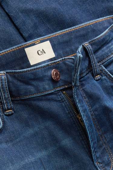 Dona - Straight Jeans - mid waist - LYCRA® - texà blau