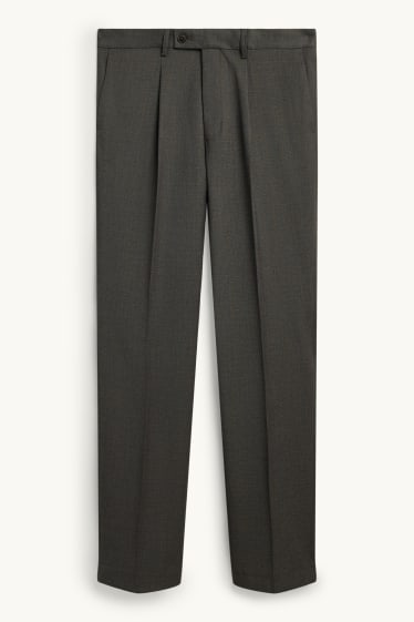 Home - Pantalons combinables - regular fit - gris fosc jaspiat