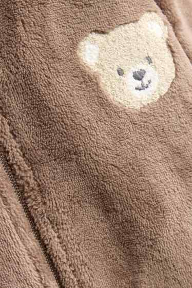 Baby Mädchen - Bärchen - Baby-Schlafsack - 6-18 Monate - 3,0 TOG - braun