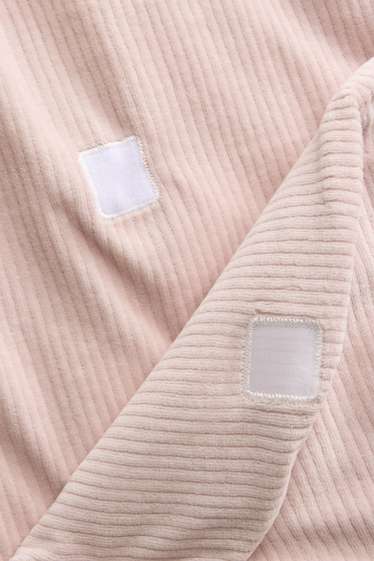 Baby: meisjes - Hartje - babyslaapzak - 18 - 36 maanden - 3,0 TOG - lichtrose