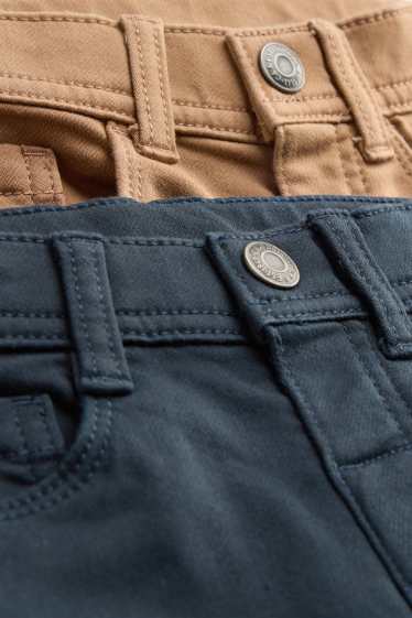 Children Boys - Multipack of 2 - thermal trousers - brown / dark blue