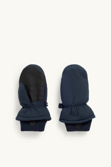 Enfants garçons - Moufles - bleu / noir