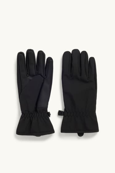 Kinder Buben - Handschuhe - schwarz